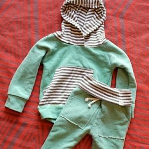 LuluRoo baby sweat outfit
